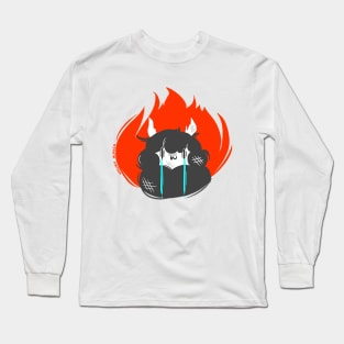 Burnin Alpaqui Long Sleeve T-Shirt